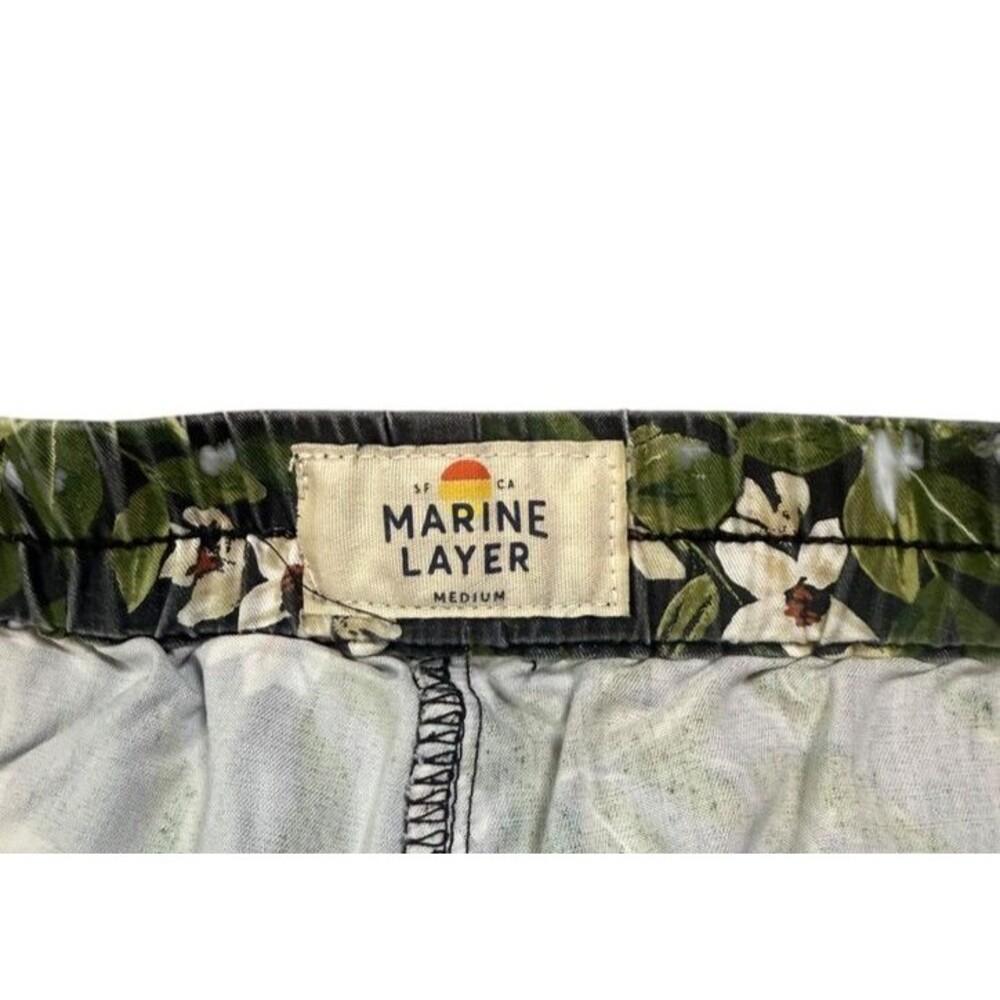 Marine Layer Kiley Floral Allison Ankle Pants Womens Size Medium 26" Inseam - Picture 2 of 9